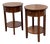 Pottery Barn Julia Side Tables, Pair For Sale
