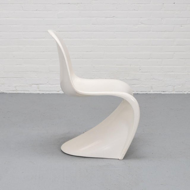 Early Panton Chair by Verner Panton for Herman Miller, 1960s For Sale - Image 13 of 15