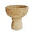 Mid 20th Century Vintage Old Wood India Mortar Cup For Sale - Image 5 of 5