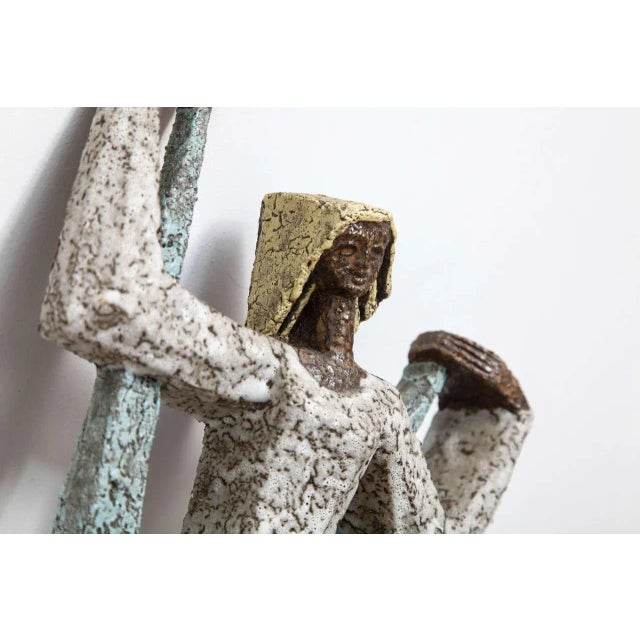 Mid-Century Modern Stylized Girl Figure from Amphora, 1960s For Sale - Image 3 of 5