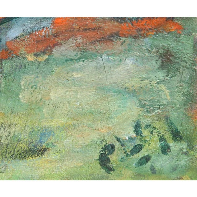 American Robert Philipp, Sailor and Reading Woman, Oil Painting For Sale - Image 3 of 6