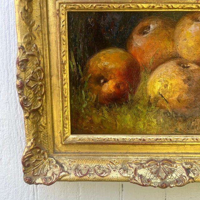 Painting of Russet Apples by Adelaide Palmer For Sale - Image 4 of 4