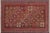 Green Tribal Soumak Rust/Green Wool Rug - 4'11'' X 8'3'' For Sale - Image 8 of 10