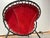 Balloon Lounge Chair in Red Suede & Metal by Hans Olsen For Sale - Image 14 of 18