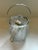 English F B Rogers Crystal Ice Bucket With Silver Rim For Sale - Image 3 of 5
