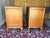 French Pair of Vintage French Louis XV-Style Carved Oak Fall-Front Nightstands For Sale - Image 3 of 12