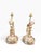 Mid 20th Century Mid-20th Century Italian Capodimonte-Style Porcelain Floral Harp Table Lamps – Pair For Sale - Image 5 of 14