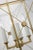 2020s Julie Neill for Visual Comfort Signature Rossi Medium Lantern in Antique-Burnished Brass with Clear Glass For Sale - Image 5 of 6