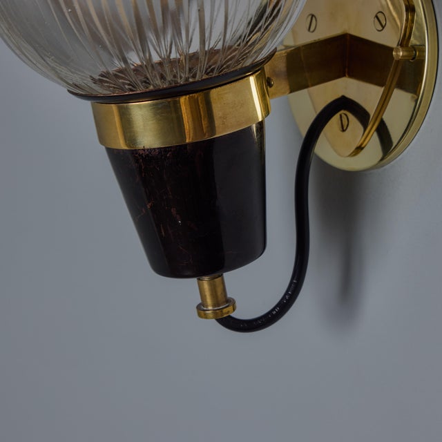 1950s Ignazio Gardella LP5 'Coppa Aperta' Sconce for Azucena. Known as the 'open cup' or LP5, these iconic sconces are...