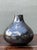 Vintage Black Textured Ceramic Vase For Sale - Image 14 of 14