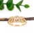 Three Lab-Created Diamond Ring in Solid 14k Yellow Gold | Oval Shape 7x5mm, Size 6.75 For Sale In Columbus - Image 6 of 7