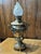 Antique Brass Samovar Oil Lamp For Sale - Image 6 of 9