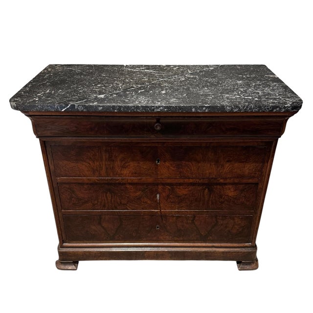 Modern Early 19th Century French Louis Philippe Chest of Drawers For Sale - Image 3 of 11