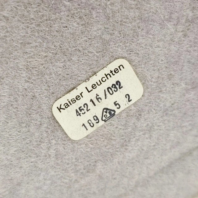 Large Mid-Century Space Age Table Lamp From Kaiser Leuchten, Germany, 1960s For Sale - Image 12 of 12