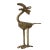 Metal Lobi Tribe Bronze Bird Burkina Faso Africa 6" H For Sale - Image 7 of 7
