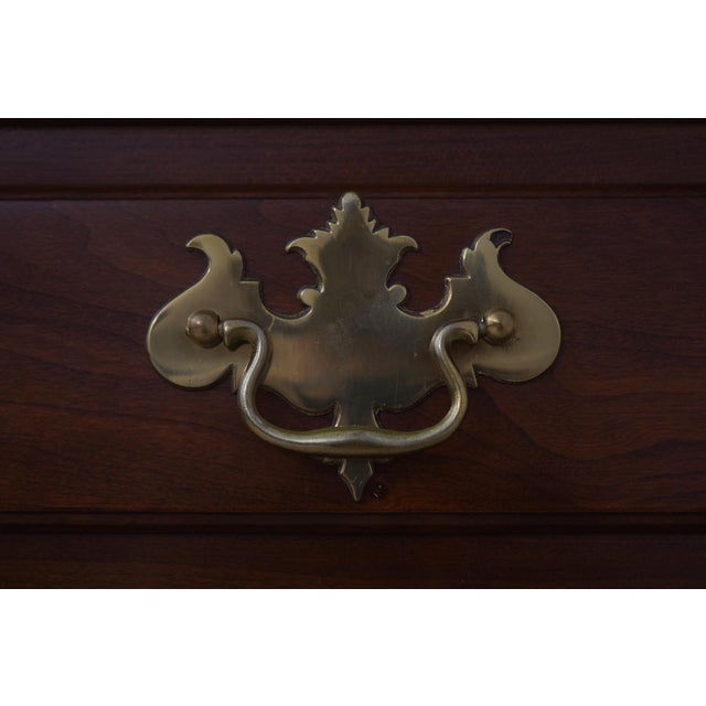 Stickley Solid Cherry Raised Panel Server Cabinet For Sale - Image 10 of 18