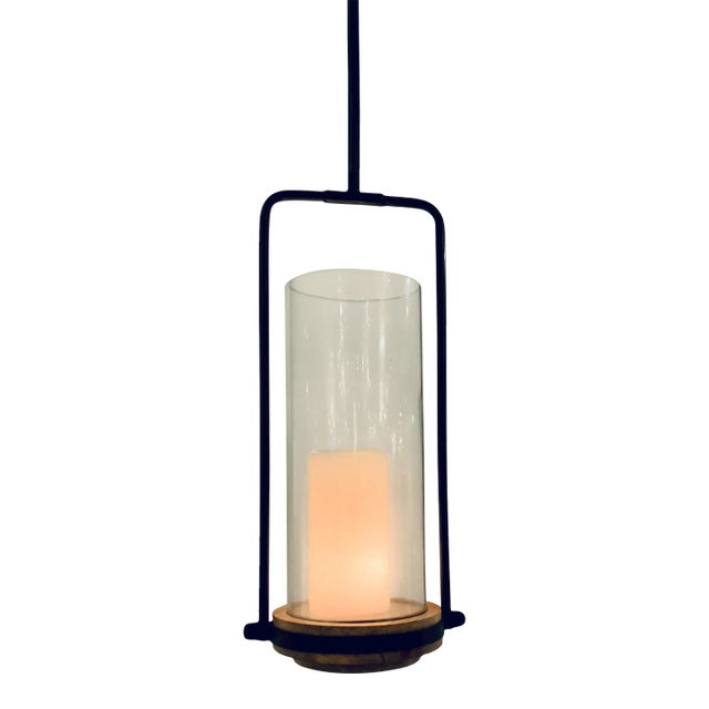 Arteriors Organic Modern Sumter Candle Pendant For Sale