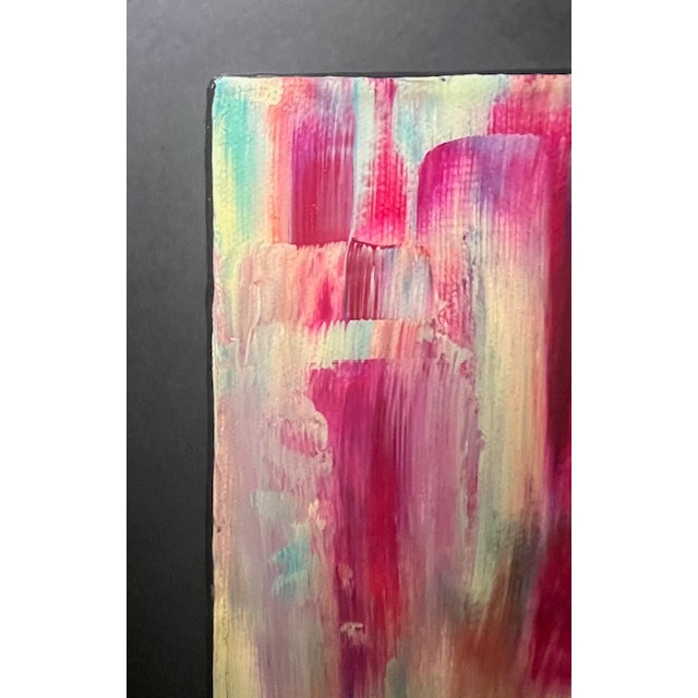 Robert Cornman Original Colorful Abstract Painting, Untitled For Sale - Image 6 of 13