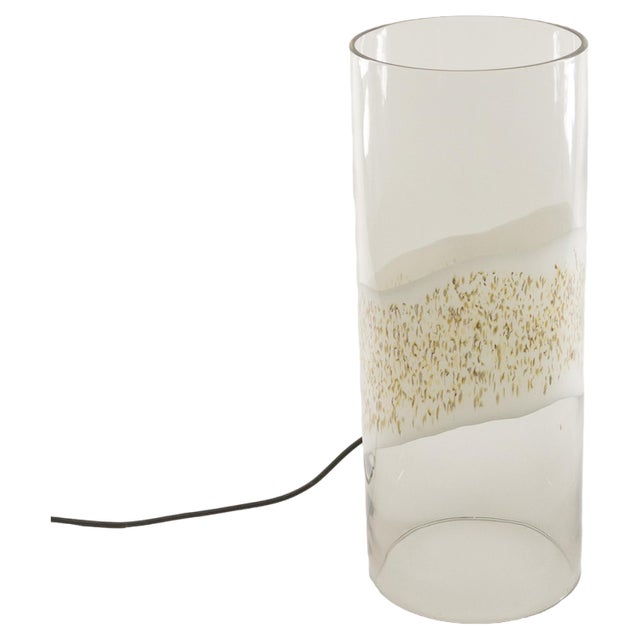 Italian Handblown Glass Table or Floor Lamp, 1970s For Sale