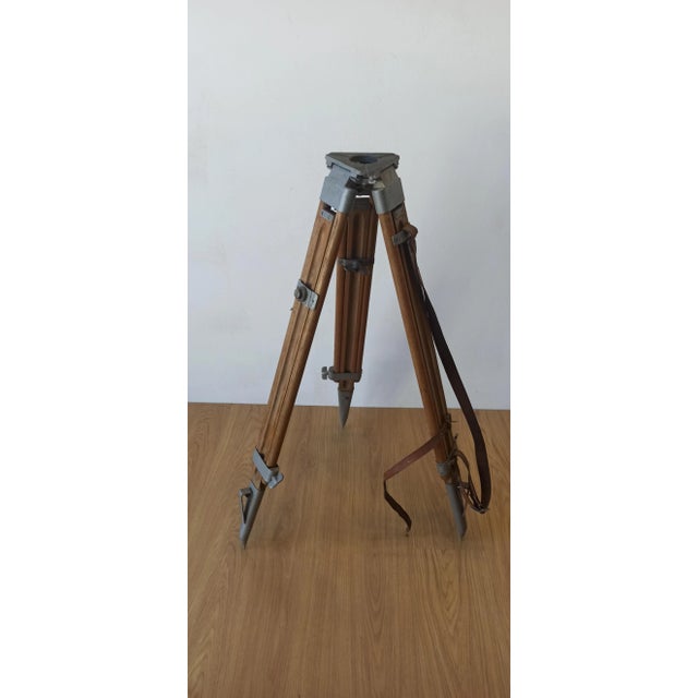 Brown Industrial Style Tripod, 1970s For Sale - Image 8 of 10