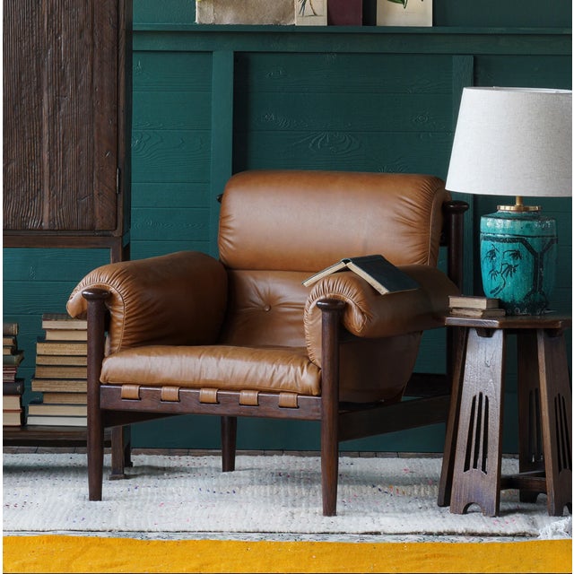 New special order item. Not vintage. The low-slung and deep-seated Selina Arm Chair is pure comfort. The open frame is...