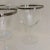 Transparent Platinum Rim Wine Glasses 1940s West Germany - Set of 4 For Sale - Image 8 of 13