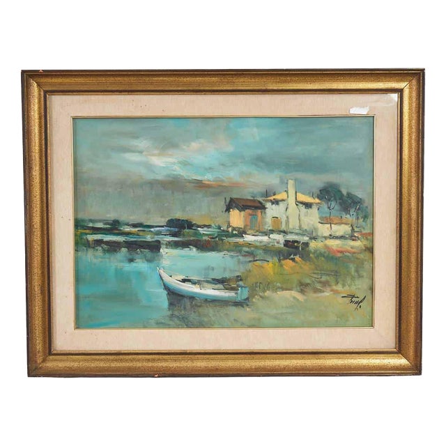 Renzo, Untitled, 1979, Oil on Canvas, Framed For Sale