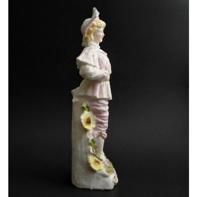 Renaissance Vintage Bisque of French Renaissance Era Pic Axe Figurine For Sale - Image 3 of 7