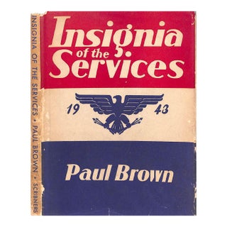 "Insignia of the Services" 1943 Brown, Paul For Sale