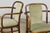 Green 1950s Thonet Bentwood Armchairs in Willow Green Velvet – Pair For Sale - Image 8 of 18