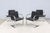 Ludwig Mies Van Der Rohe Brno Flat Bar Chairs in Gray Wool by Gordon - Set of 4 For Sale In New York - Image 6 of 18