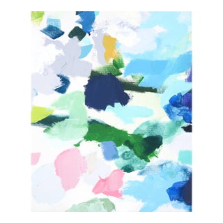 Contemporary Abstract Acrylic on Canvas "Perfect Coincidence 43" by Kyong Lee For Sale