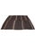 Vintage Dark Brown Modern Kilim Rug - 8`0″ X 8`4″ For Sale - Image 4 of 6