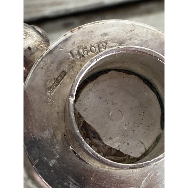 Silver-Plated Metal Candleholder from Christofle, France, 1890s For Sale - Image 9 of 18