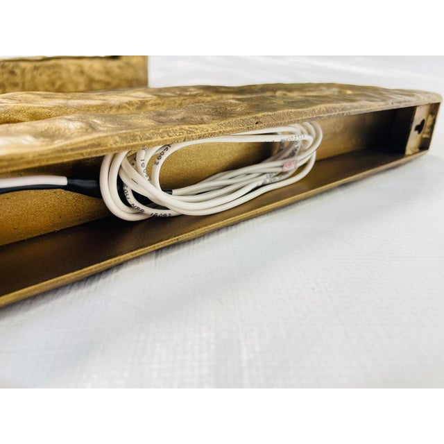 Pair of “São Paulo” Bronzed Quartz Wall Sconces by House of Aura For Sale - Image 13 of 18