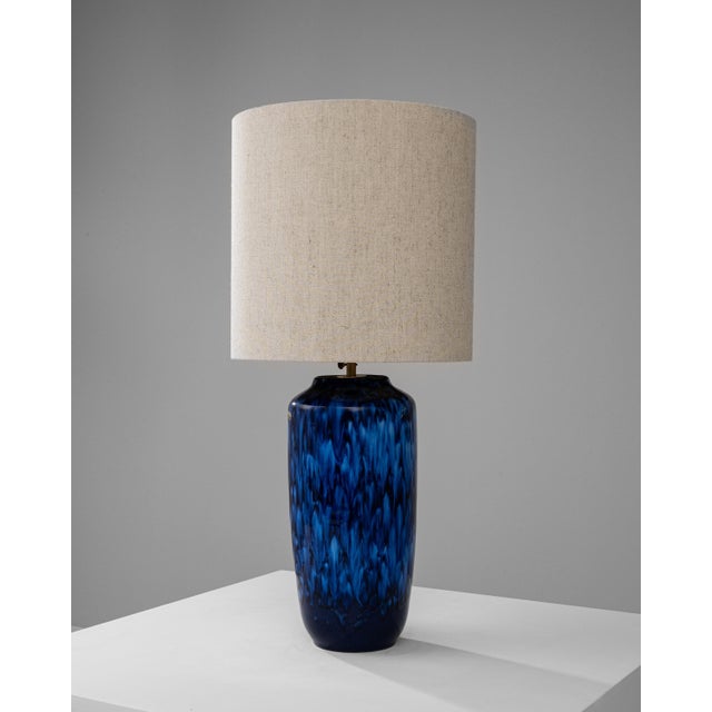 20th Century German Ceramic Table Lamp For Sale In Greensboro - Image 6 of 18