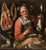 Francisco López Caro, FEMALE POULTERER, Oil on Canvas For Sale - Image 4 of 7