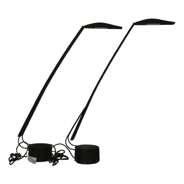 Dove Table Lamp by Mario Barbaglia & Marco Colombo for Italiana Luce, 1980, Set of 2 For Sale