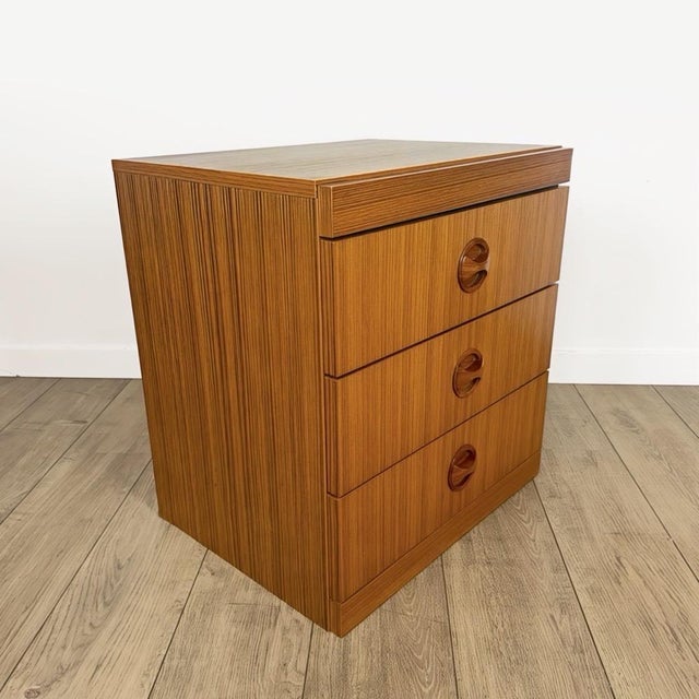 Danish Chest of Drawers with Teak Veneer, 1970s For Sale - Image 9 of 15