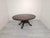 Antique Oval Coffee Table in Mahogany with Marquetry For Sale - Image 14 of 15