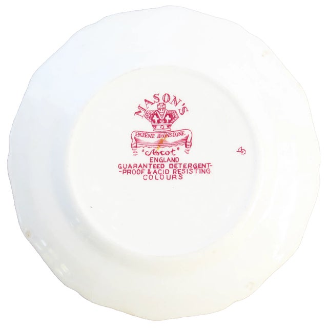 Shabby Chic English Johnson Brothers & Mason Decorative Plates, Set of 8 For Sale - Image 3 of 6