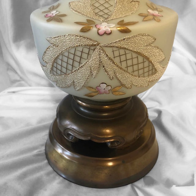 Metal 1940s West Germany Bavarian Bristol Gold Gilded Vintage Table Lamps - a Pair For Sale - Image 7 of 9