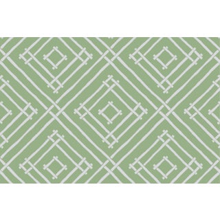 Island House Celery Fabric by the Yard For Sale