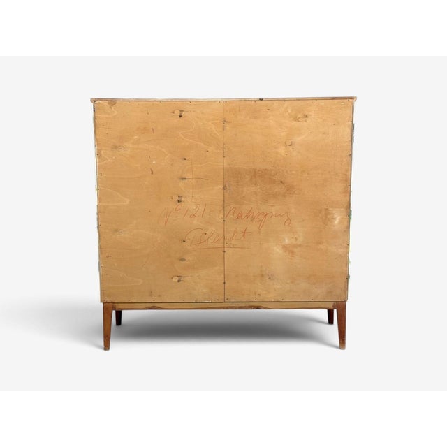 Swedish Modern, La Belgique Horticole Cabinet, Mahogany, Sweden, 1950s For Sale - Image 13 of 13