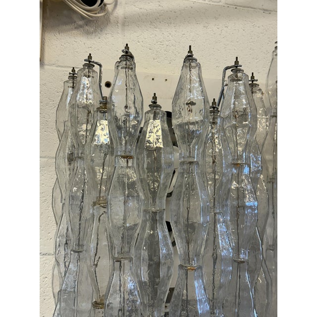 Metal Polyhedron Appliques attributed to Toni Zuccheri for VeArt, 1960s, Set of 2 For Sale - Image 7 of 14