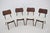 Teak Dining Chairs Model 74 by Ib Kofod-Larsen, Denmark, 1960s, Set of 4 For Sale - Image 4 of 16