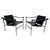 Set of Bauhaus Chairs by Le Corbusier for Cassina, 1970s For Sale - Image 12 of 12