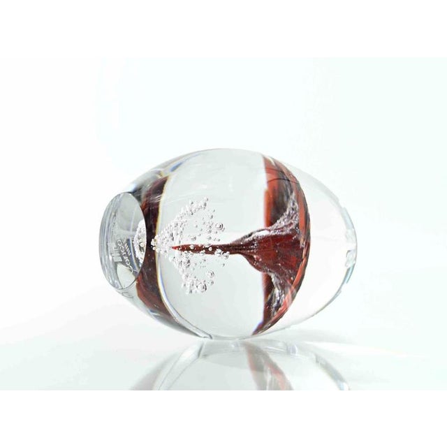 Vintage Glass Bowl, 1970s For Sale - Image 3 of 5