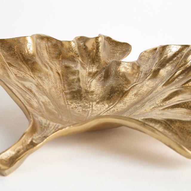 Contemporary Folia Decorative Tray For Sale - Image 3 of 3