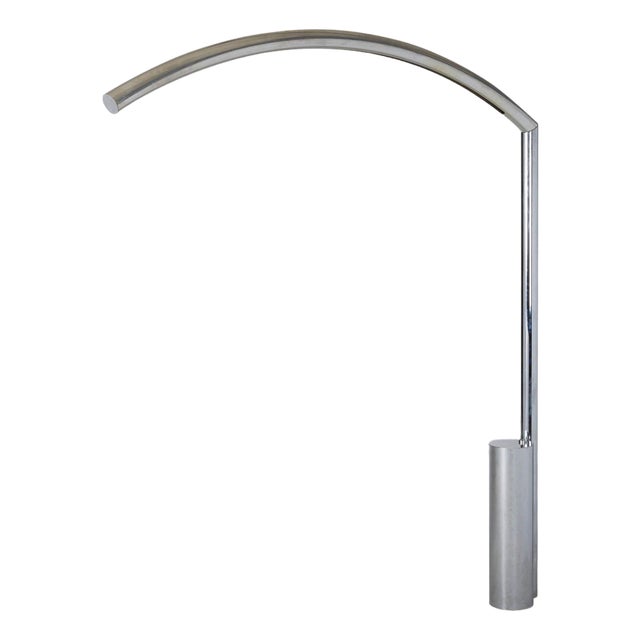 1970s Mid-Century Modern Nanda Vigo Golden Gate Floor Lamp for Arredoluce For Sale